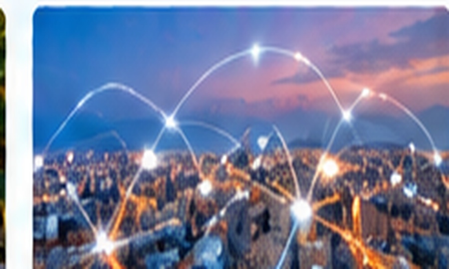 Connected city network